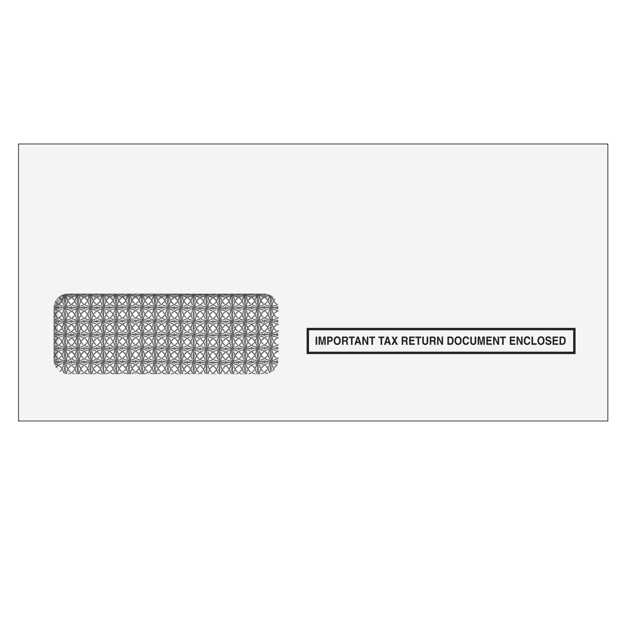 3up 1099 Single Window Envelope (Moisture Seal) - 99SWENV05
