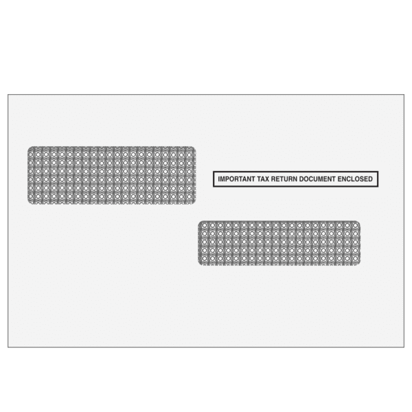 W-2C Double Window Envelopes (Moisture Seal)