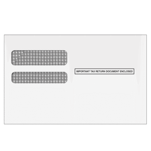Form 1095 Double Window Envelope (for Inserting Equipment) 1964