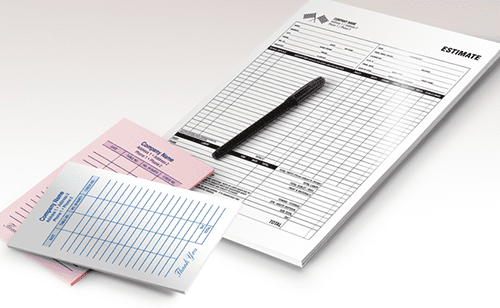 4.25" x 5.5" Spot Color Memo Pads 50 Sheets Per Pad