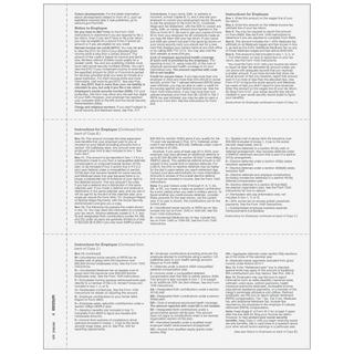 Condensed W-2 Employee Copies B/2/C - 3up - Image 2