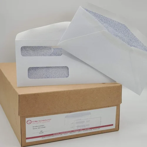 ENV-4SS-500 #9 Double Window Envelope