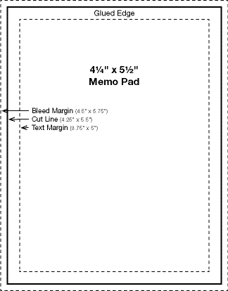4-1/4" x 5-1/2" Spot Color Memo Pads 50 Sheets Per Pad 2 4-1/4" x 5-1/2" Spot Color Memo Pads 50 Sheets Per Pad - Image 2