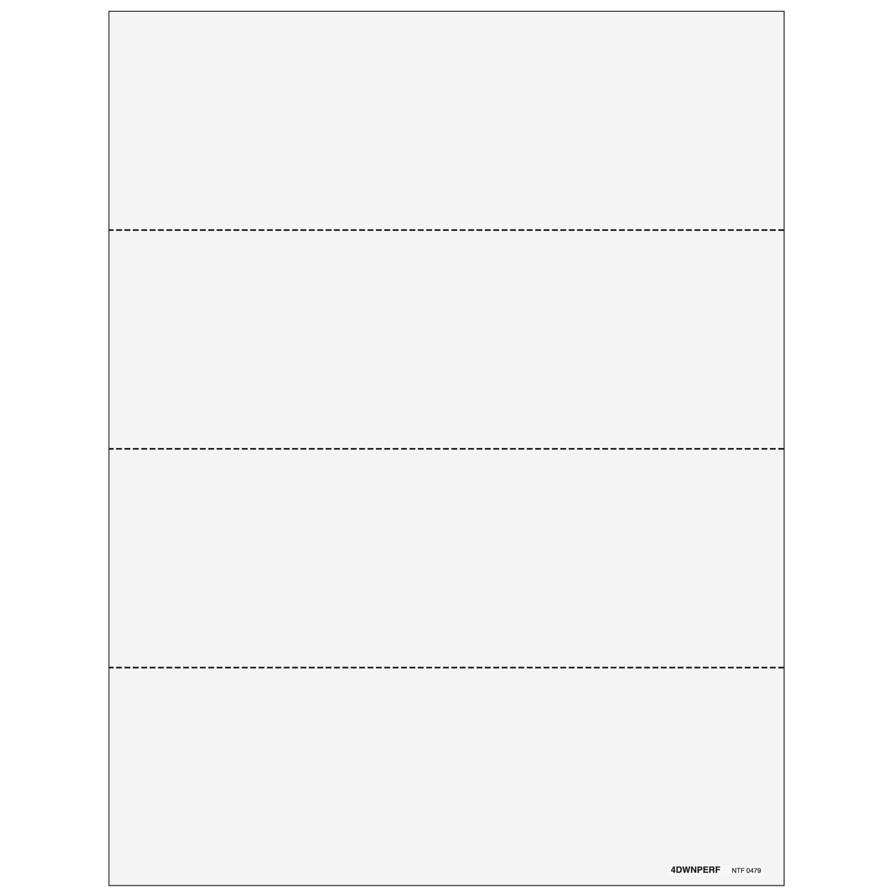 4up Blank W-2 Form 6-part Set with Instructions (Horizontal Employee Copies) 6 4up Blank W-2 Form 6-part Set with Instructions (Horizontal Employee Copies) - Image 6