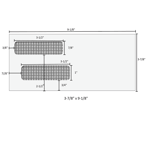 80514 3-7/8in x 9-1/8in double window envelope - moisture seal