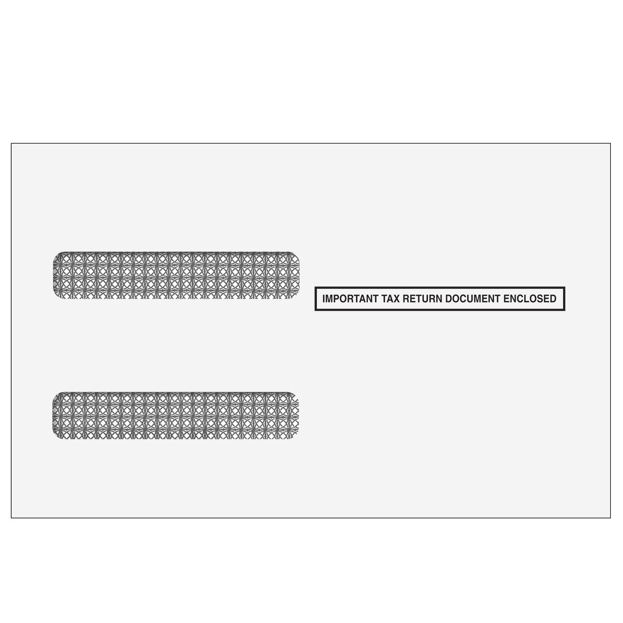 4up W-2 Double Window Envelope For Inserting Equipment (Self Seal) 1 4up W-2 Double Window Envelope For Inserting Equipment (Self Seal)