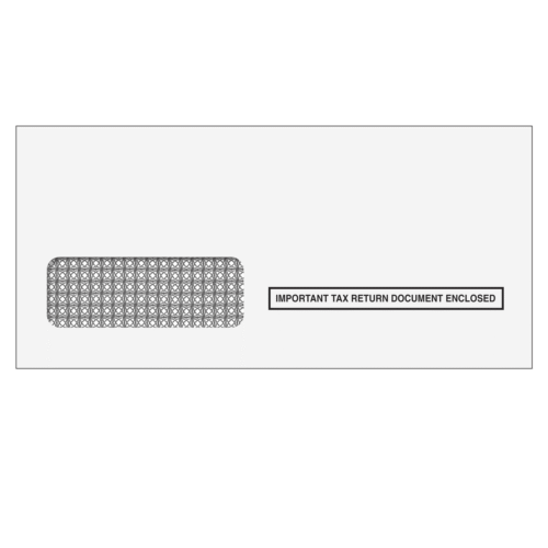 3up 1099 Single Window Envelope (Moisture Seal)