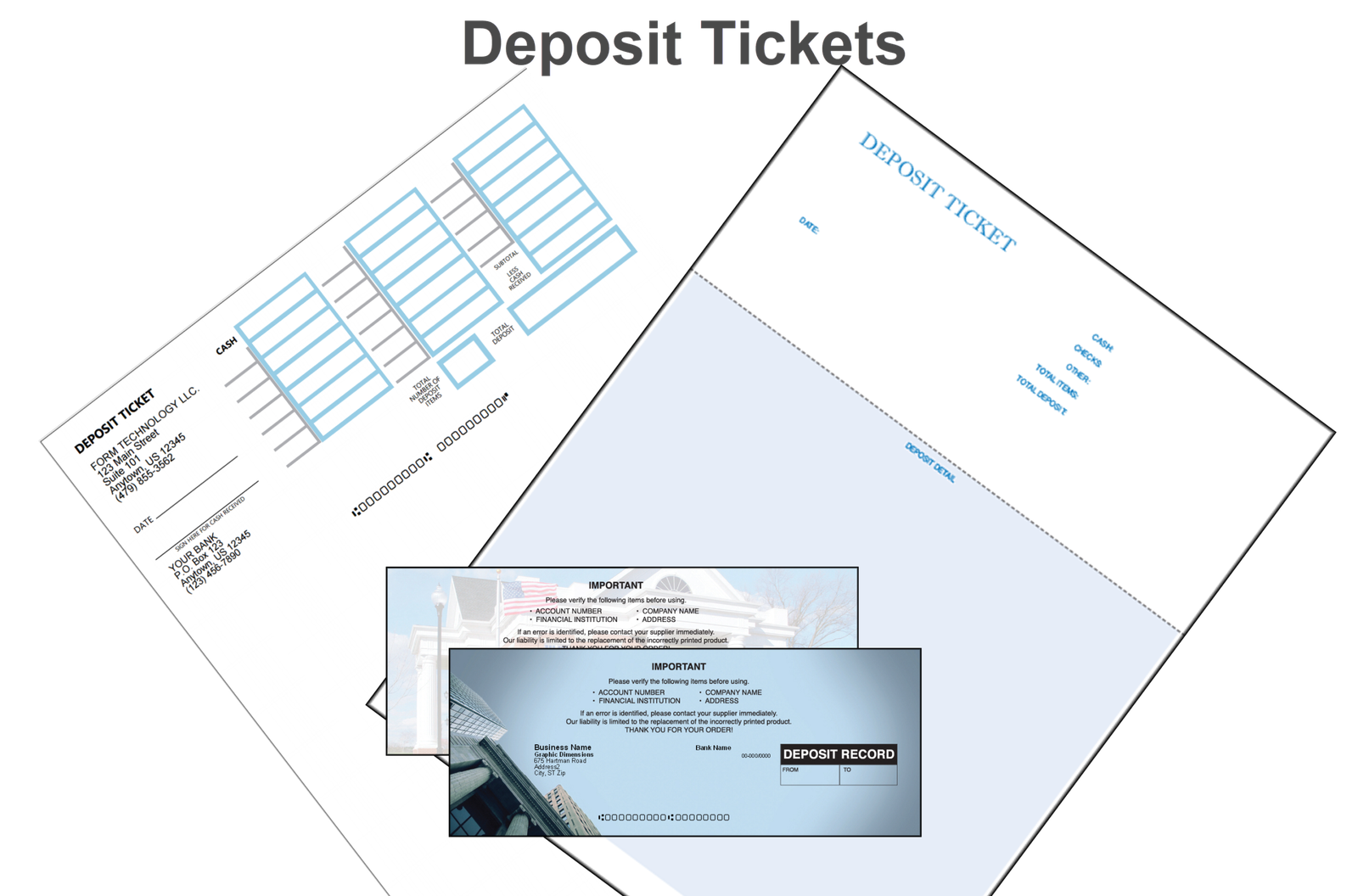 Deposit Ticket Proof Tool 1 Deposit Ticket Designer Proof
