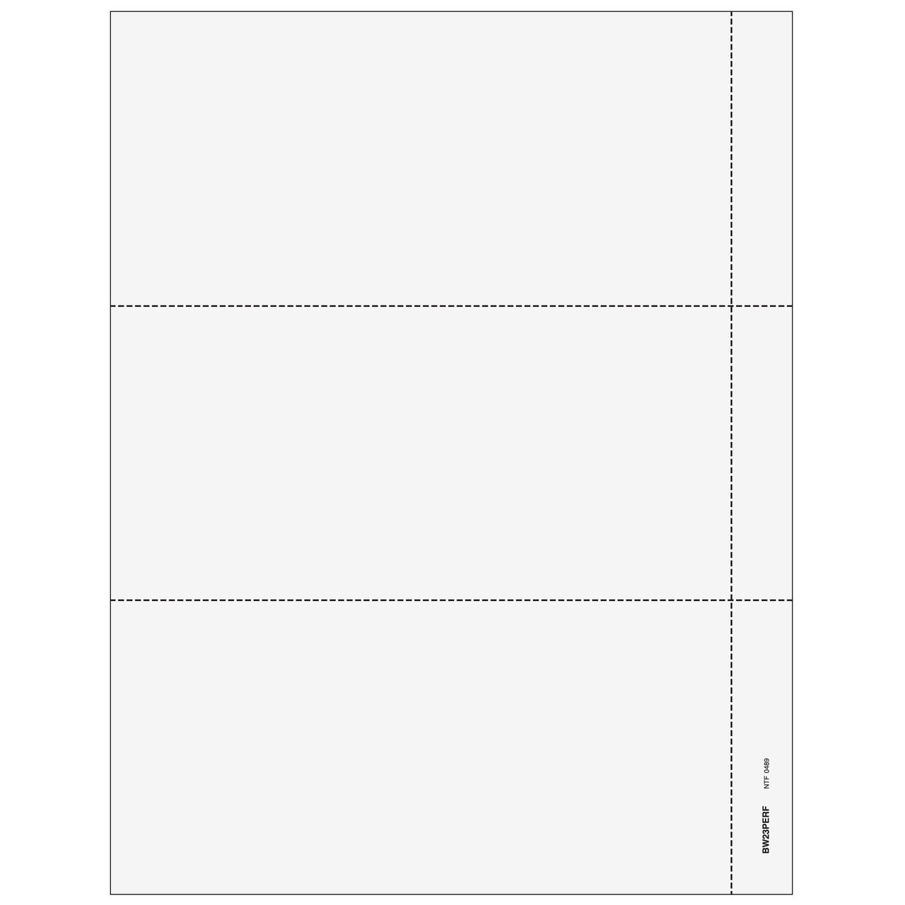 3up Blank W-2 Form 6-part Set (without Instructions) 4 3up Blank W-2 Form 6-part Set (without Instructions) - Image 4